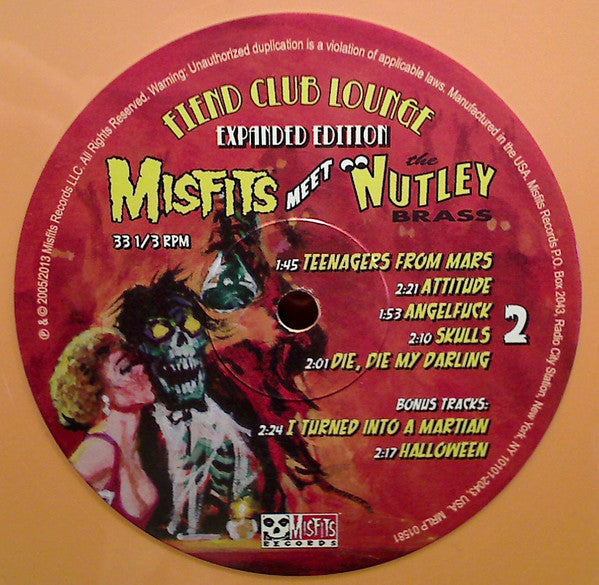 Misfits Meet The Nutley Brass - Fiend Club Lounge  - secondary