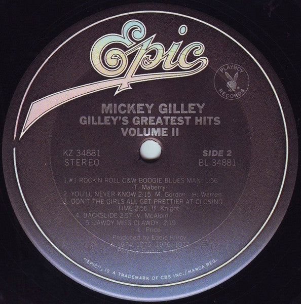 Greatest Hits, Vol. II - secondary