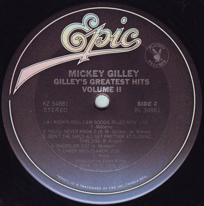 Greatest Hits, Vol. II - secondary