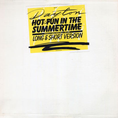 Hot Fun In The Summertime - primary