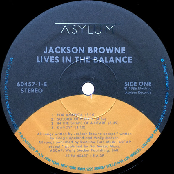 Lives In The Balance - secondary