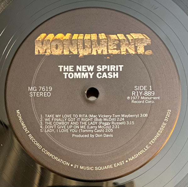 Tommy Cash - The New Spirit