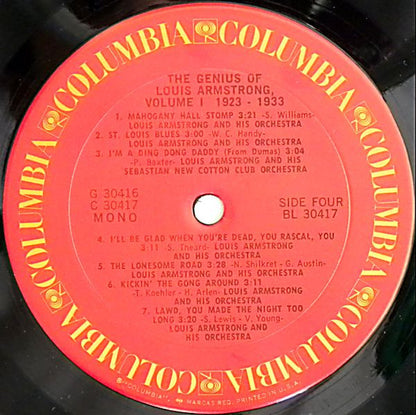 The Genius Of Louis Armstrong Volume 1: 1923-1933 - secondary