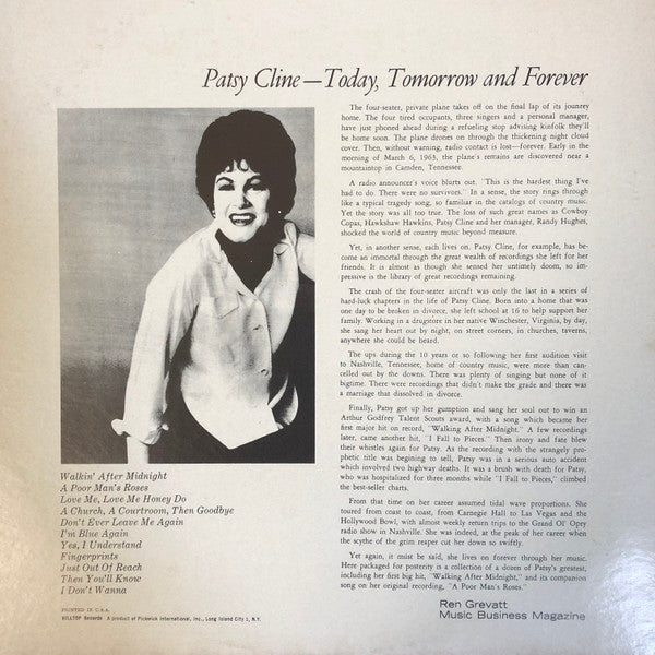 Today, Tomorrow & Forever - secondary