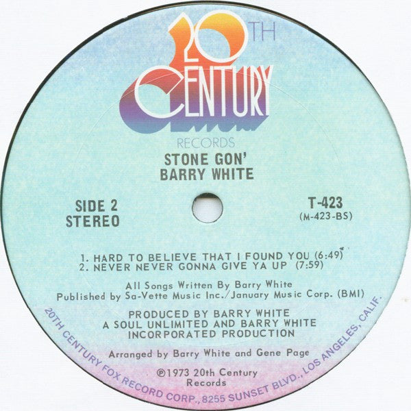 Stone Gon' - secondary
