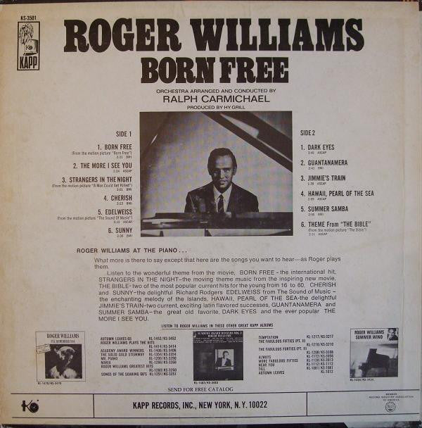 Roger Williams (2) - Born Free