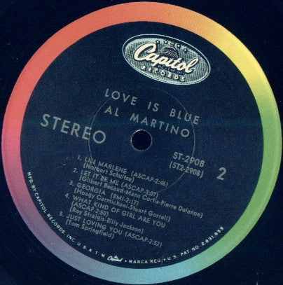 Al Martino - Love Is Blue