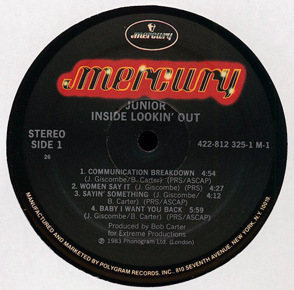 Inside Lookin' Out - secondary