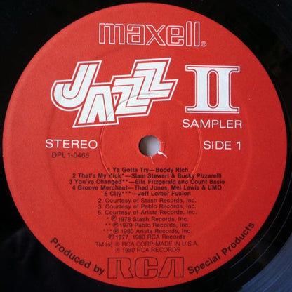 Maxell Jazz II Sampler - secondary