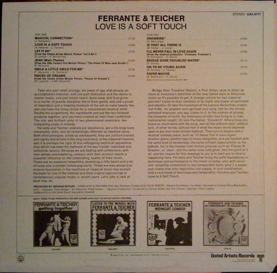 Ferrante & Teicher - Love Is A Soft Touch