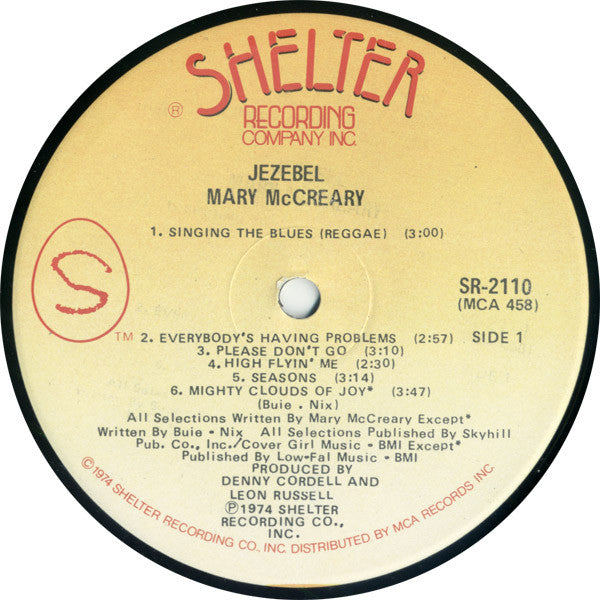 Mary McCreary - Jezebel