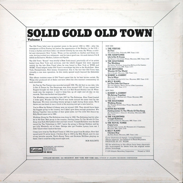 Various - Solid Gold Old Town (Volume 1)