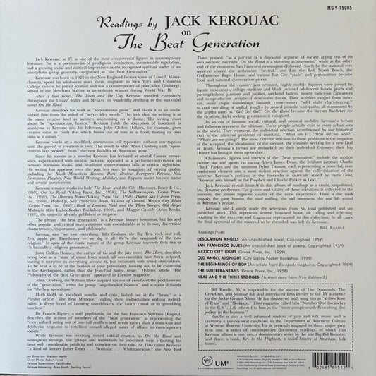 Readings By Jack Kerouac On The Beat Generation - secondary