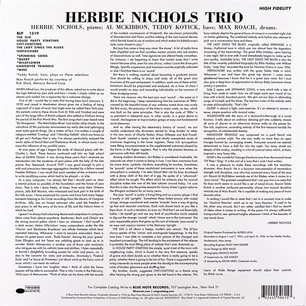 Herbie Nichols Trio - secondary