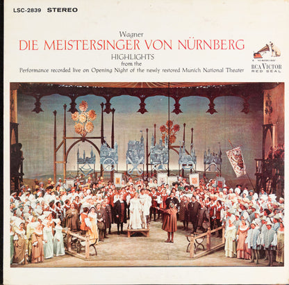 Richard Wagner - Die Meistersinger Von Nürnberg Highlights From The Opening Night Of The Newly Restored Munich National Theater