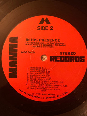 Various - In His Presence