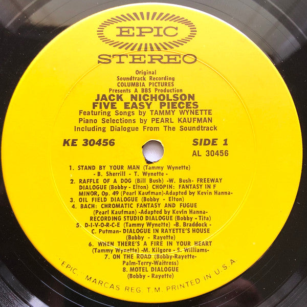 Five Easy Pieces (Original Soundtrack Recording) - secondary