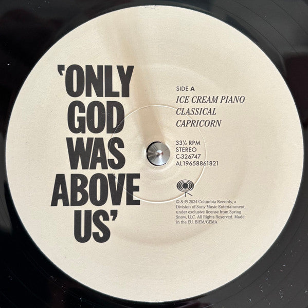 Only God Was Above Us - secondary