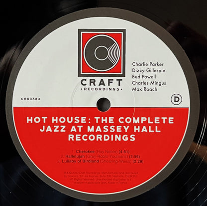Hot House (The Complete Jazz At Massey Hall Recordings) - secondary