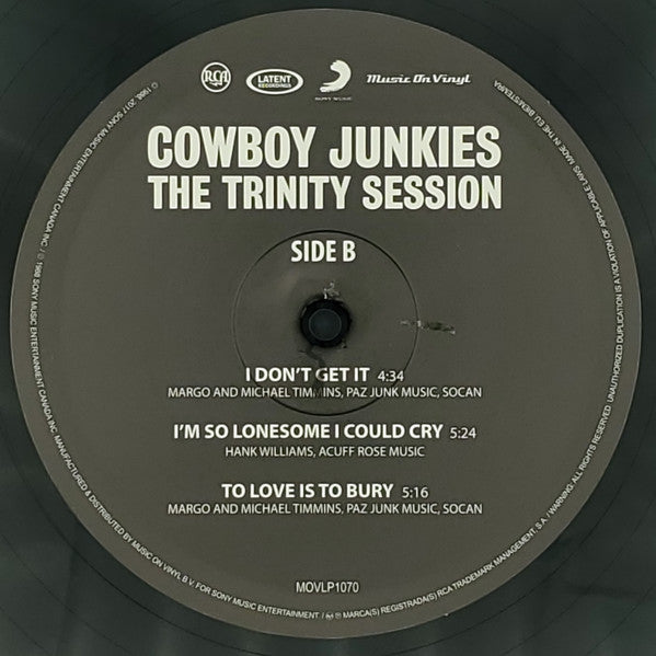 The Trinity Session - secondary