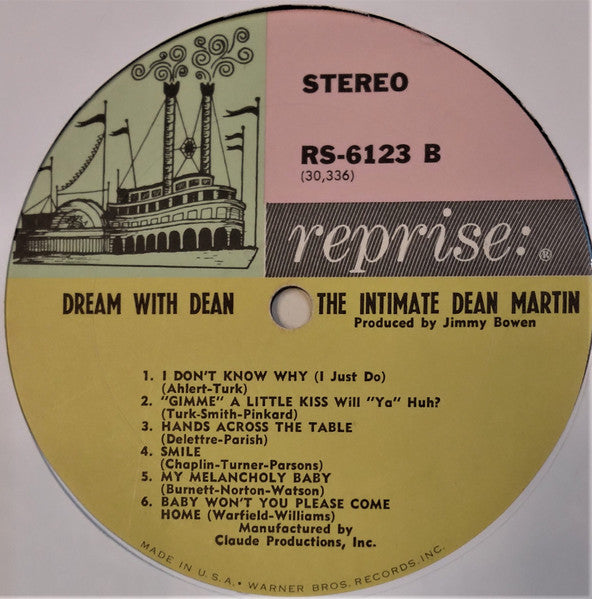 Dream With Dean (The Intimate Dean Martin) - secondary