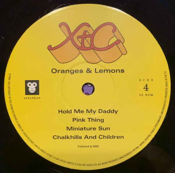 Oranges & Lemons - secondary