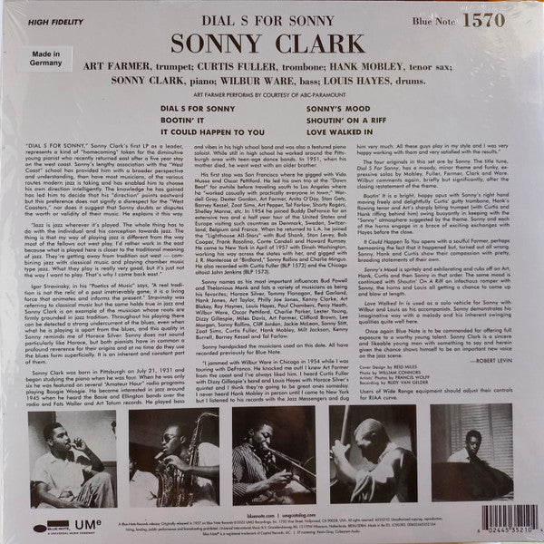 Dial "S" For Sonny - secondary