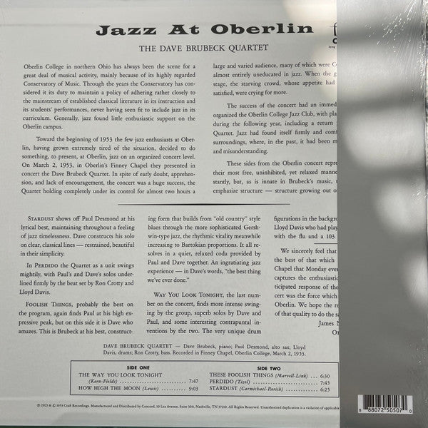 Jazz At Oberlin - secondary