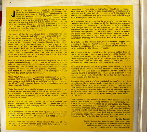 Uncharted Passages (New York Piano Soliloquies 1977-79) - secondary