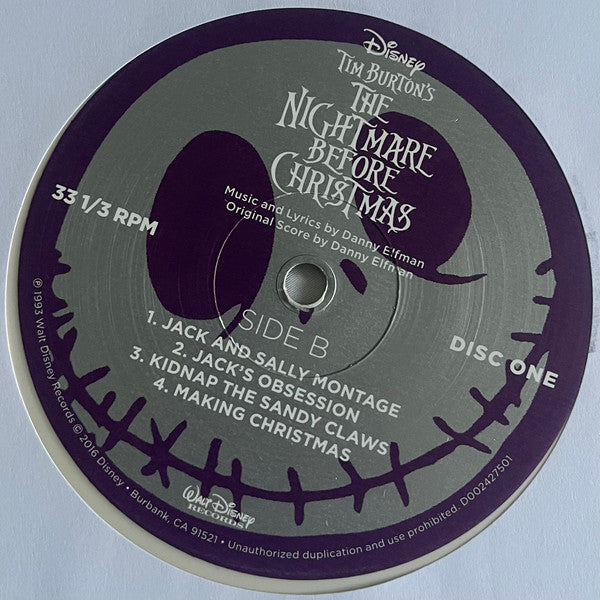 Tim Burton's The Nightmare Before Christmas (Original Motion Picture Soundtrack) - secondary
