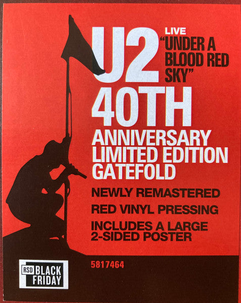 Live "Under A Blood Red Sky" - secondary