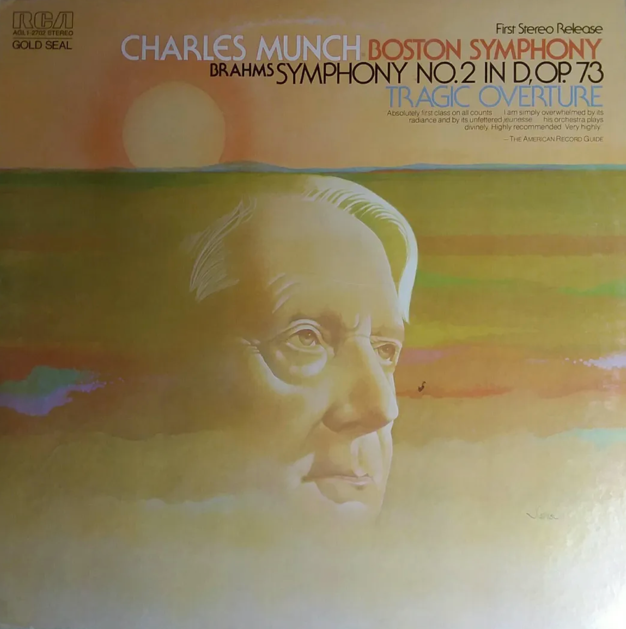 Johannes Brahms, Charles Munch, Boston Symphony Orchestra - Symphony No. 2 In D, Op. 73 / Tragic Overture, Op. 81