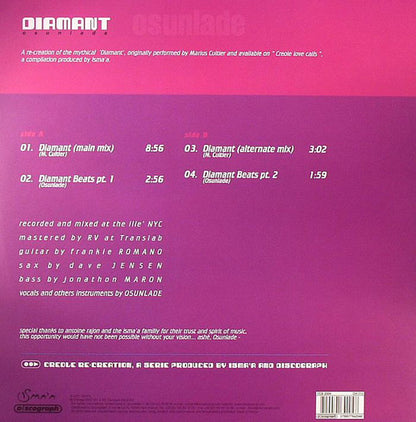 12" Single: Osunlade - Diamant