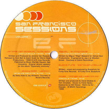 San Francisco Sessions Volume 1 - secondary