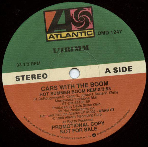 Cars With The Boom - primary