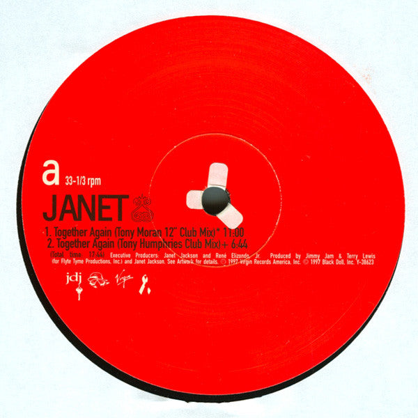 12" Single: Janet Jackson - Together Again