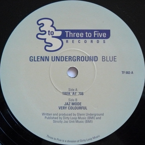 12" Single: Glenn Underground - Blue