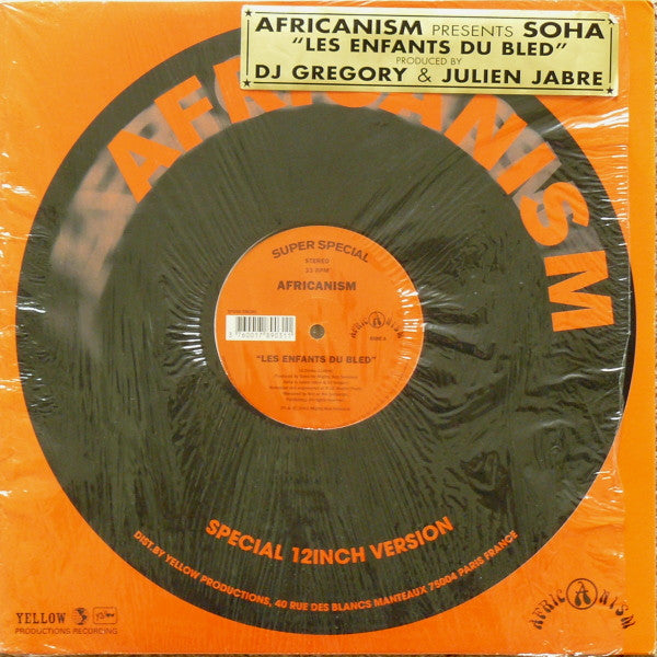 12" Single: Africanism, Soha - Les Enfants Du Bled