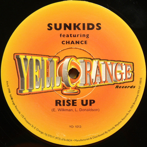 12": Sunkids, Chance - Rise Up