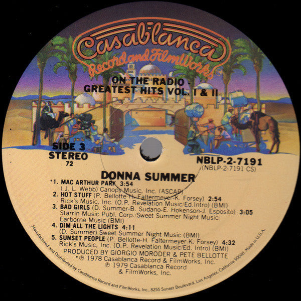 On The Radio - Greatest Hits Volumes I & II - secondary