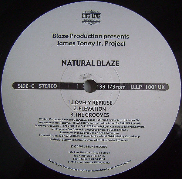 Blaze, James Toney Jr. Project - Natural Blaze