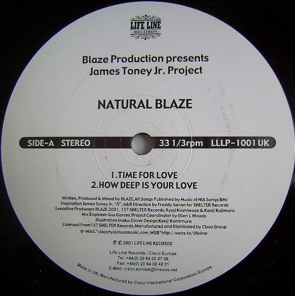 Blaze, James Toney Jr. Project - Natural Blaze