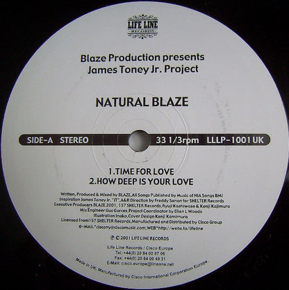 Blaze, James Toney Jr. Project - Natural Blaze