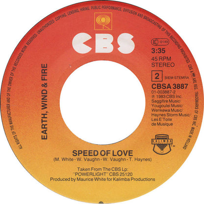7" Single: Earth, Wind & Fire - Magnetic