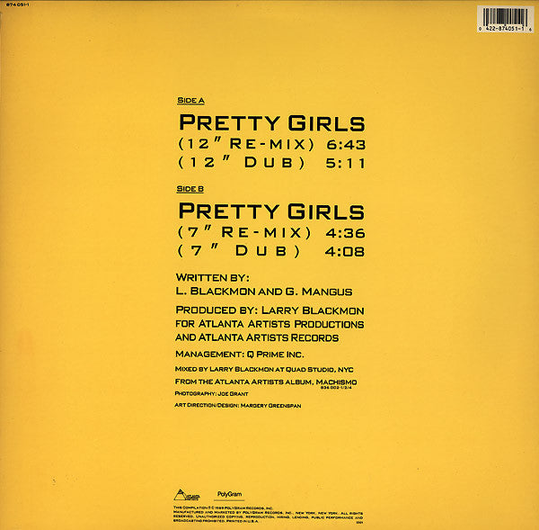 12": Cameo - Pretty Girls