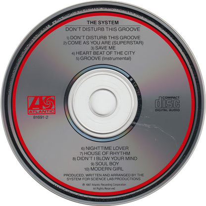 The System - Don't Disturb This Groove