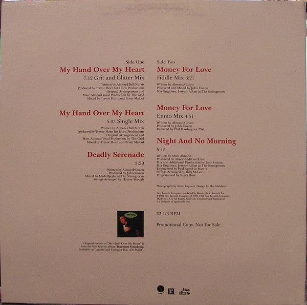 Marc Almond - My Hand Over My Heart