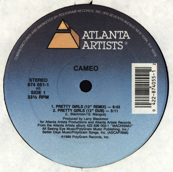 12": Cameo - Pretty Girls