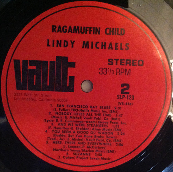 Lindy Michaels - Ragamuffin Child