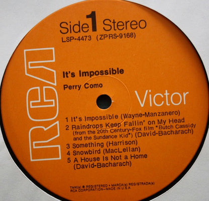Perry Como - It's Impossible